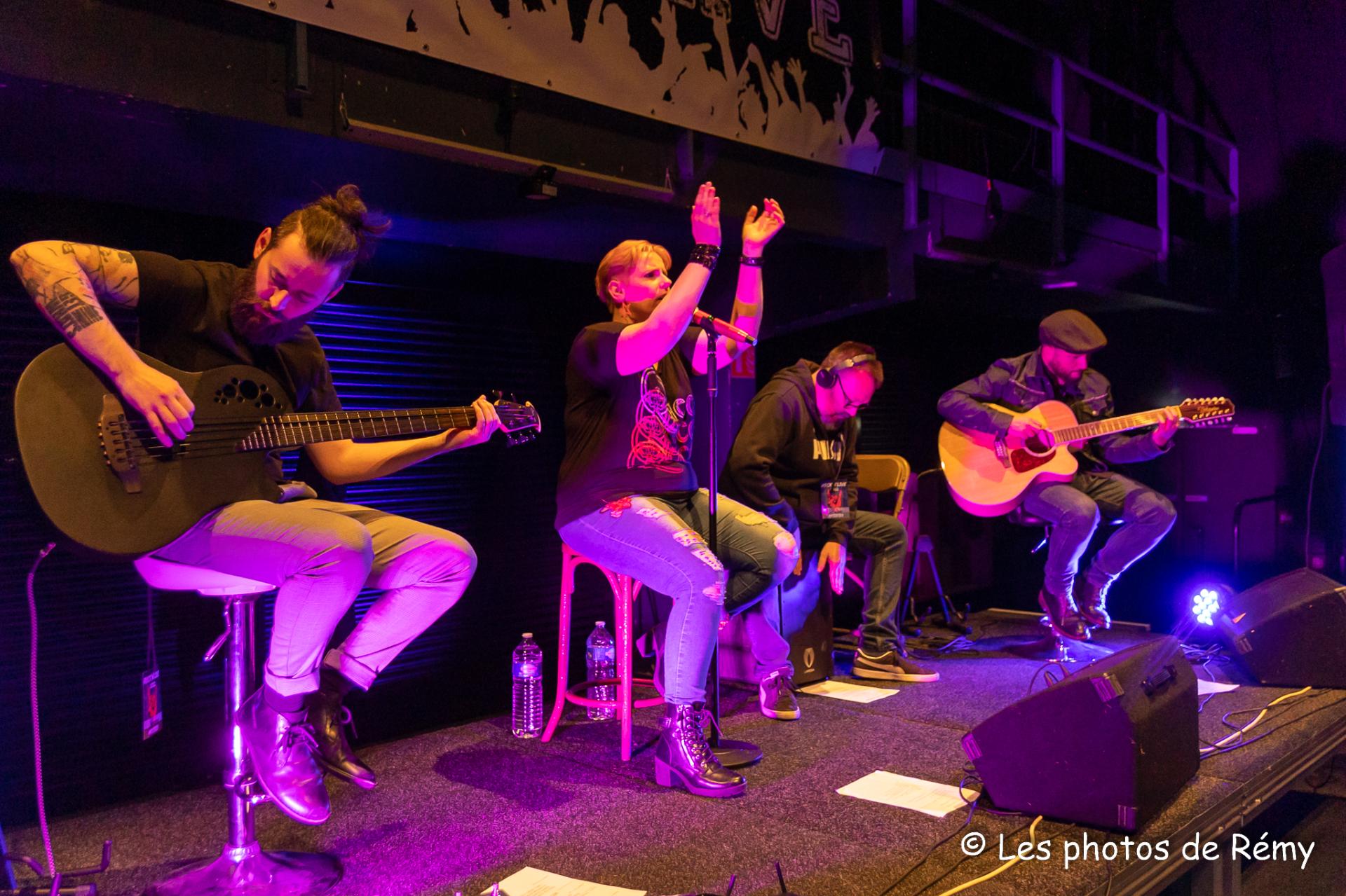 Burnt umber photo live 2 acoustique rock live sartrouville